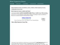 Most Expensive House in the World | Cost $ 2 Billions | Most Expensive House | MostExpensiveHouse.net Most Expensive House in the World | Cost $ 2 Billions | Most Expensive House | MostExpensiveHouse.net