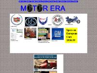 Motor Era: Automoble History
