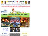 Musée du Jouet, Moirans-en-Montagne, Jura, Franche-Comté - Communauté de Communes Jura Sud - Webmaster - Responsable - Service des Publics - Eurêka-Malice : Mickaël ROZE Musée du Jouet, Moirans-en-Montagne, Jura, Franche-Comté - Communauté de Communes Jura Sud - Webmaster - Responsable - Service des Publics - Eurêka-Malice : Mickaël ROZE