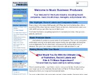 music-business-producer.com music business, music business jobs, music business contract