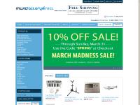 statistik för musicfactorydirect - MUSICFACTORYDIRECT.COM