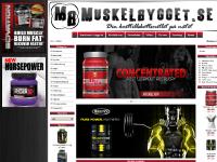 MUSKELBYGGET, www.talex.se, ebutiken.nu