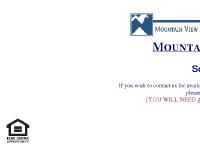 mvmrentals - Site title - Mountain View Management Home