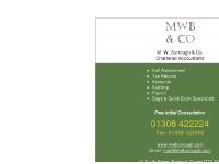 M. W. Burrough & Co - Chartered Accountants