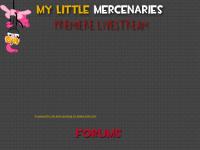 liten mylittlemercs.co.uk skärmbild