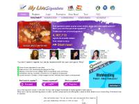Online Personal Signature Maker - MyLiveSignature - Free Personal Signature Generator, Email Signatures, Outlook Signature, Blog Signature and Personal font Online Personal Signature Maker - MyLiveSignature - Free Personal Signature Generator, Email Signatures, Outlook Signature, Blog Signature and Personal font