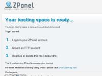 Your ZPanel account is active!