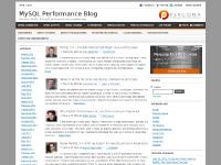 mysqlperformanceblog.com Posts, Benchmarks, Insight for DBAs mysqlperformanceblog.com Posts, Benchmarks, Insight for DBAs