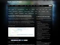 mysticslayer.com Kinderen en trouwen., Mystic Slayer's Bloggie, .NET4.0