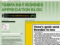 TAMPA BAY ROWDIES APPRECIATION BLOG TAMPA BAY ROWDIES APPRECIATION BLOG
