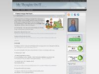 mythoughtsonit.com [User Groups in the Midwest], My Thoughts On IT…, Community