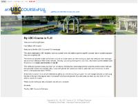myubccourseisfull - My UBC Course Is Full myubccourseisfull - My UBC Course Is Full