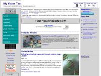 My Vision Test: A free modern Amsler Grid test for Macular Degeneration My Vision Test: A free modern Amsler Grid test for Macular Degeneration