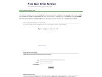 Home | My Free Web Cron Schedule Service Home | My Free Web Cron Schedule Service