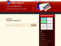 mywebsiteworth - Website Worth Calculator Calculate your website value !!! mywebsiteworth - Website Worth Calculator Calculate your website value !!!