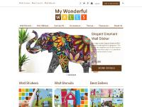  &nbsp;, Flower wall mural stencil kit, Flower wall stickers, Flower canvas wall art