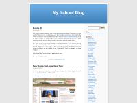 My Yahoo! Blog My Yahoo! Blog
