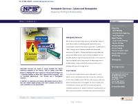 Nameplate Services | Labels and Nameplates