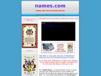 Individually Researched Family Name Histories & Coats of Arms | names.com