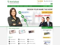 Name Badges Inc - Personalized Custom Name Tags - Full Color Plastic and Magnetic Badges | Name Badges Inc - Personalized Custom Name Tags - Full Color Plastic and Magnetic Badges