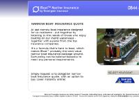 Narrow Boat Insurance Quote