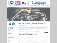 nationalswimmingleague.org.uk Arena League, Swimming, East Midlands
