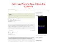 nativeborncitizen.wordpress.com Birther Count&nbsp;0-74, Scribd&nbsp;Resources, Natural Born&nbsp;Quotes