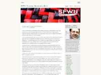 SFWU National Secretary's Blog