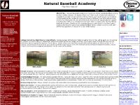 Natural Baseball Academy - Home Natural Baseball Academy - Home