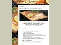 Nature's Gourmet™ Cedar Grilling Planks - Gourmet Grilling Cedar Plank Salmon Seafood Meat Veggies Grilling on Cedar Planks