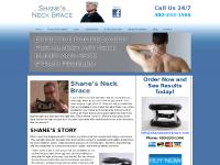 Shanes Neck Brace Neck Support Brace For Weak Or Injured Neck Muscle