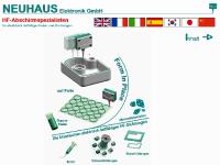 NEUHAUS Elektronik GmbH HF-Abschirmspezialisten für elektrisch leitfähige Kleber und Dichtungen. NEUHAUS Elektronik GmbH HF-Abschirmspezialisten für elektrisch leitfähige Kleber und Dichtungen.