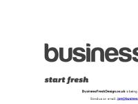 BusinessFreshDesign - Welcome!