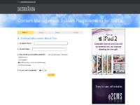 Content Management System Requirements for SMEs