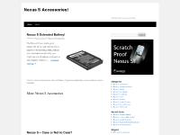 Nexus S Accessories! | Find Best Nexus S Accessories Here! Nexus S Accessories! | Find Best Nexus S Accessories Here!