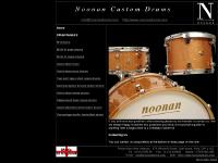 noonandrums.com MV8 toms, MV8-10 bass drums, MV8-10 snare drums