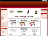nordfranceautomatique.com BABY FOOT STELLA, Sans Monnayeur, Avec Monnayeur