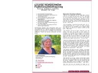 Louise Nordstr Louise Nordstr