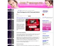 Nose piercings - Information and Unique Design