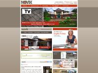 Polymer house siding and roofing supplies [ NOVIK ]