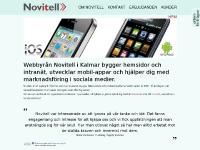 Novitell AB - Vi ger dig mer publiceringssystem för mindre pengar. Novitell AB - Vi ger dig mer publiceringssystem för mindre pengar.