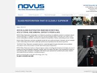 NOVUS Inc. - The Glass Restoration Specialists