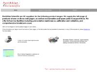 NorthStar Scientific Home page
