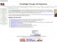 Knowledge Through Life Experience