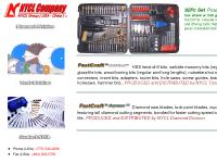  twist, diamond blade, saw, nut setters