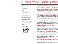 nycoedsoccer.com Player Sign-Up, Who Are We?, Soccer School