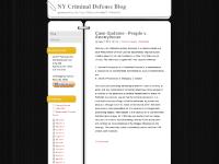 NY Criminal Defense Topics