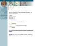 New York Chapter - New York Chapter of the American College of Surgeons, Inc.