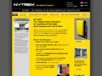 Nytrex Dock Bumpers, Sliding Dock Bumpers, Buffers and Trailer Plates