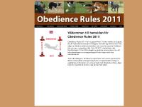 Obedience Rules 2011 Obedience Rules 2011